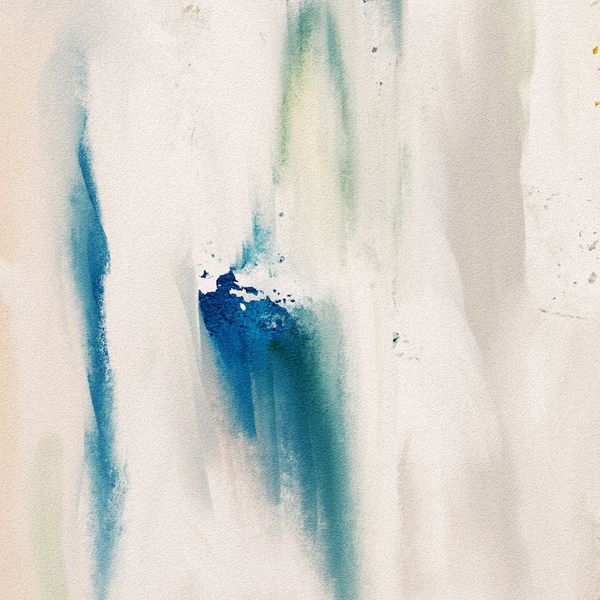 Minimalist abstract art piece showcasing soft light textures
